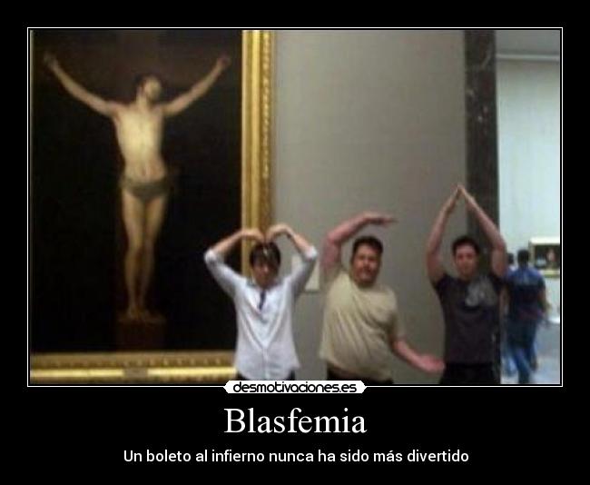 Blasfemia -
