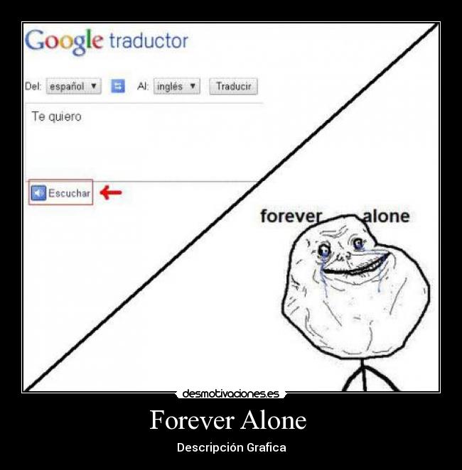 carteles forever alone desmotivaciones