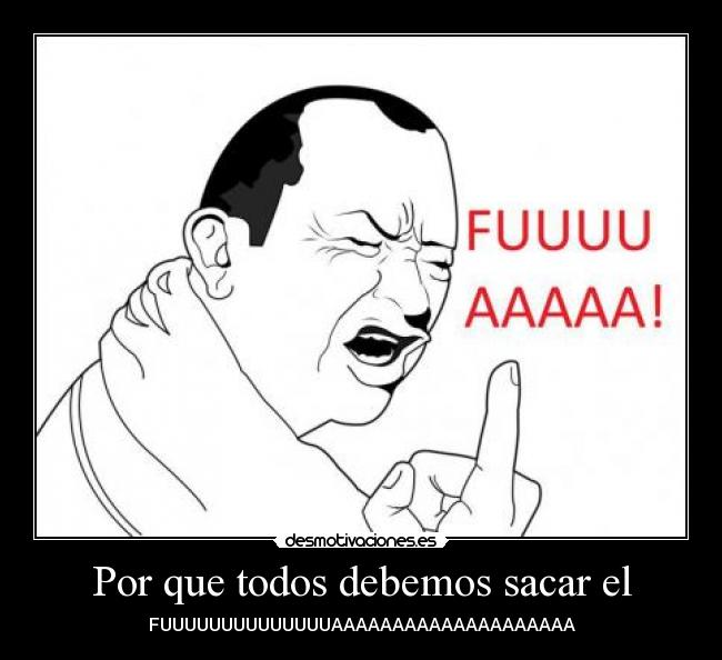 Por que todos debemos sacar el -