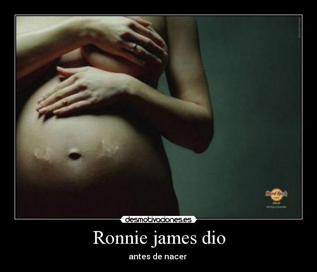 Ronnie james dio - antes de nacer 