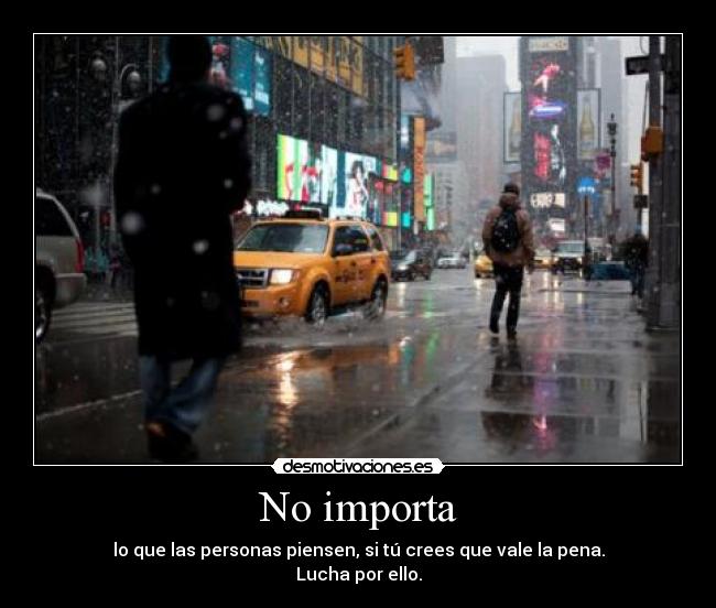 No importa - 