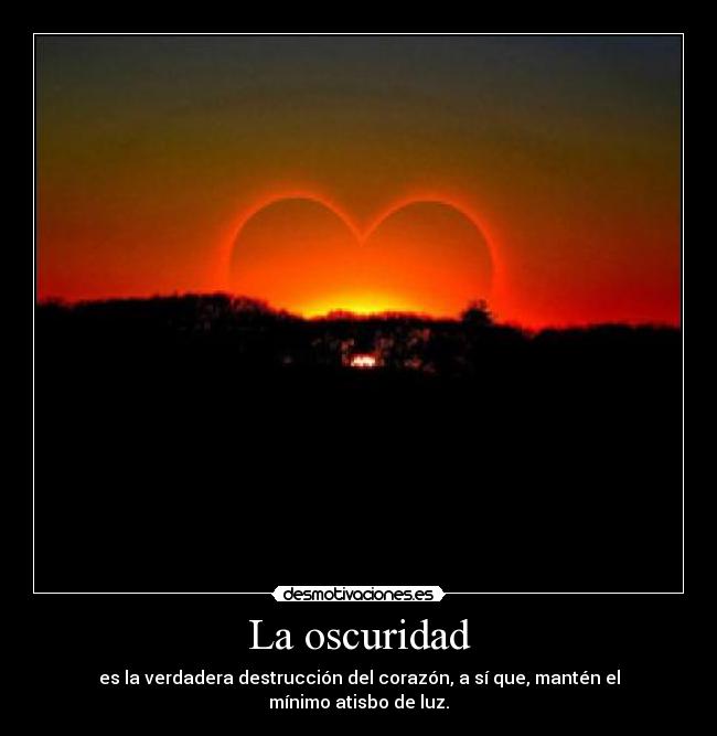La oscuridad - 