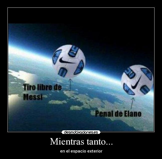 Mientras tanto... - en el espacio exterior