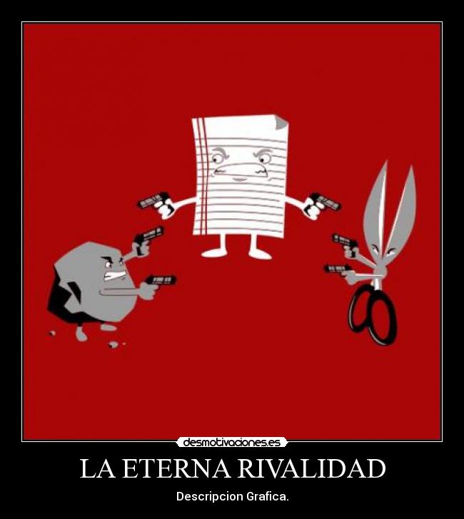 LA ETERNA RIVALIDAD - Descripcion Grafica.