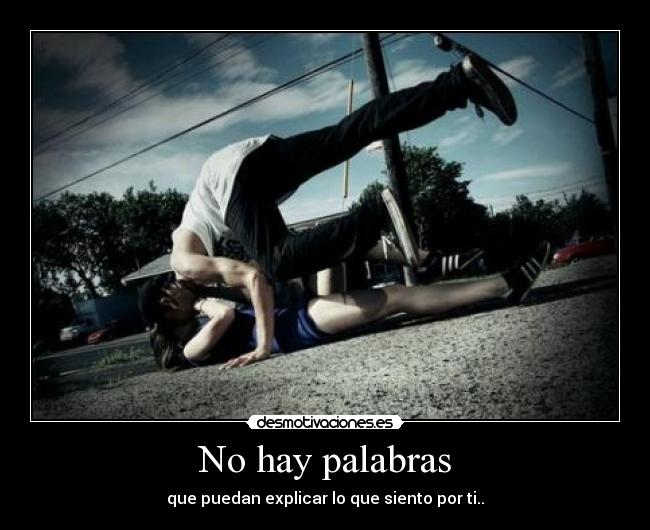 No hay palabras -