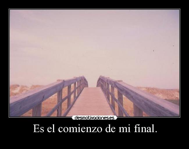 carteles comienzos finales desmotivaciones