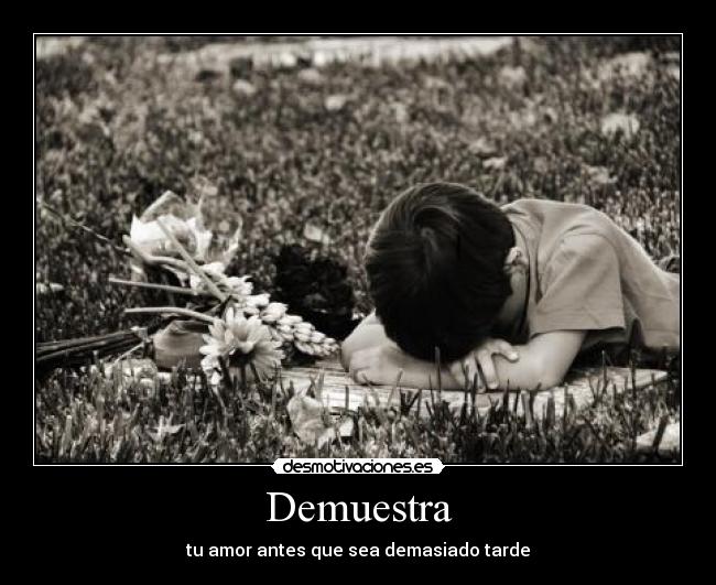 Demuestra -