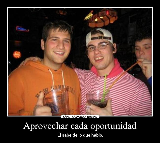 Aprovechar cada oportunidad - 