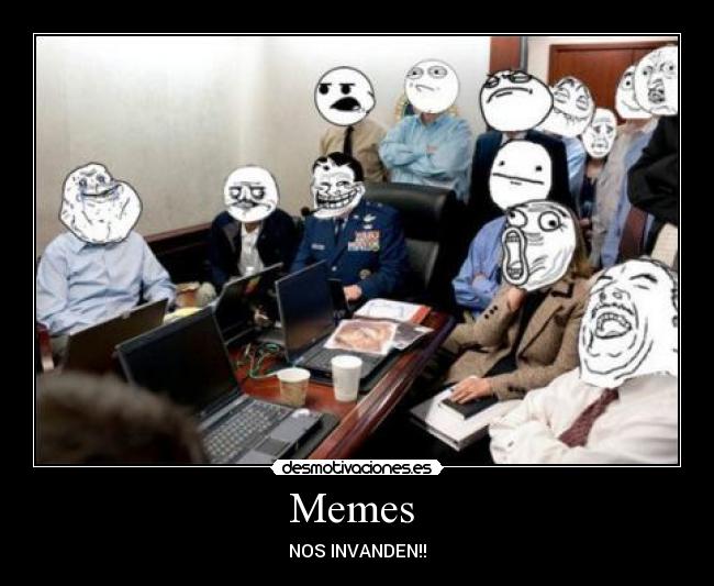 Memes  - NOS INVANDEN!!