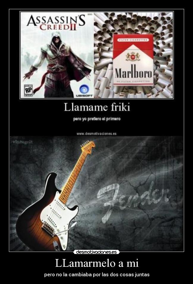 LLamarmelo a mi -
