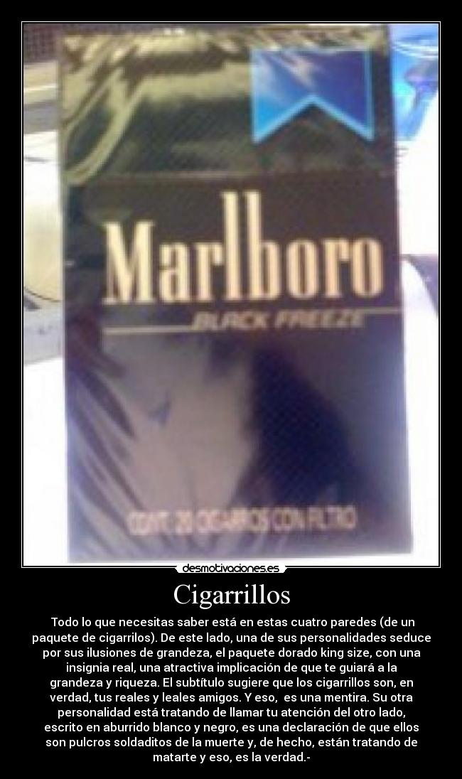 Cigarrillos -