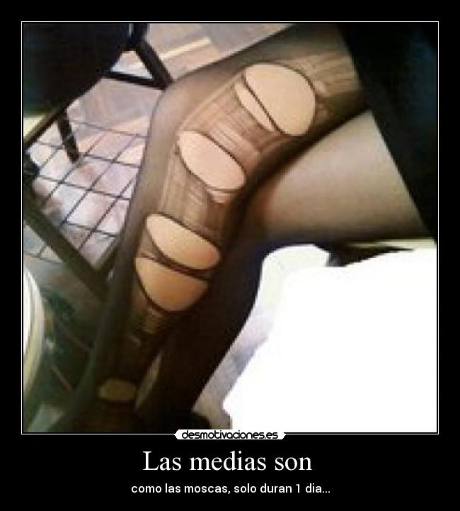 Las medias son -