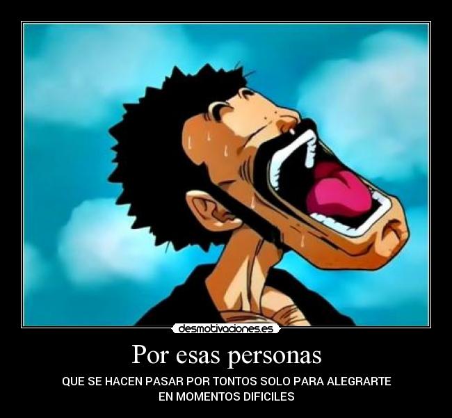 Por esas personas - 