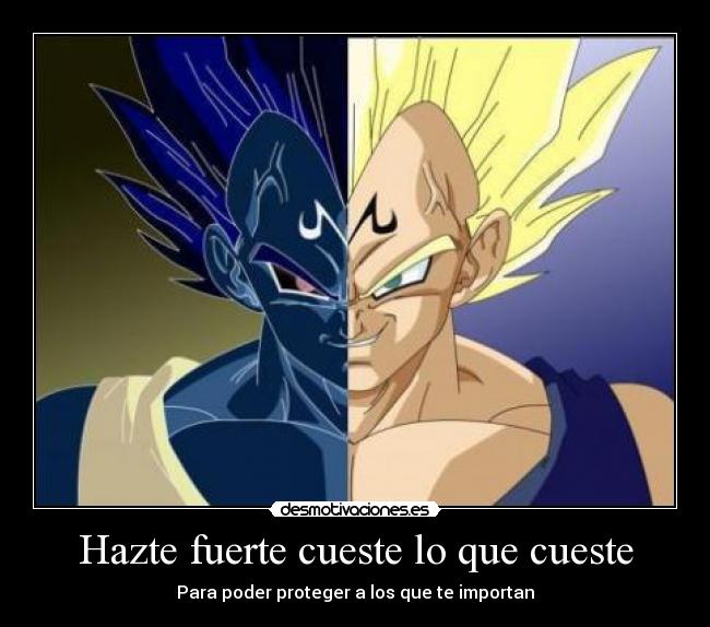 Hazte fuerte cueste lo que cueste - 