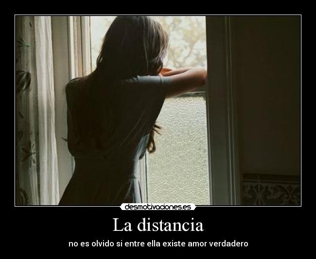 La distancia -