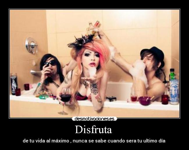 Disfruta -