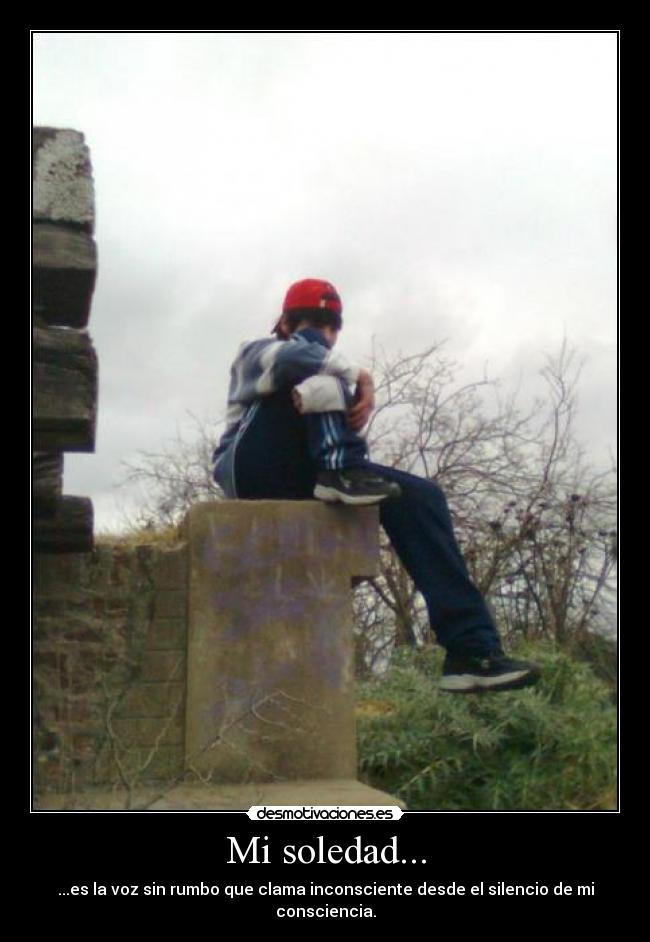 Mi soledad... -