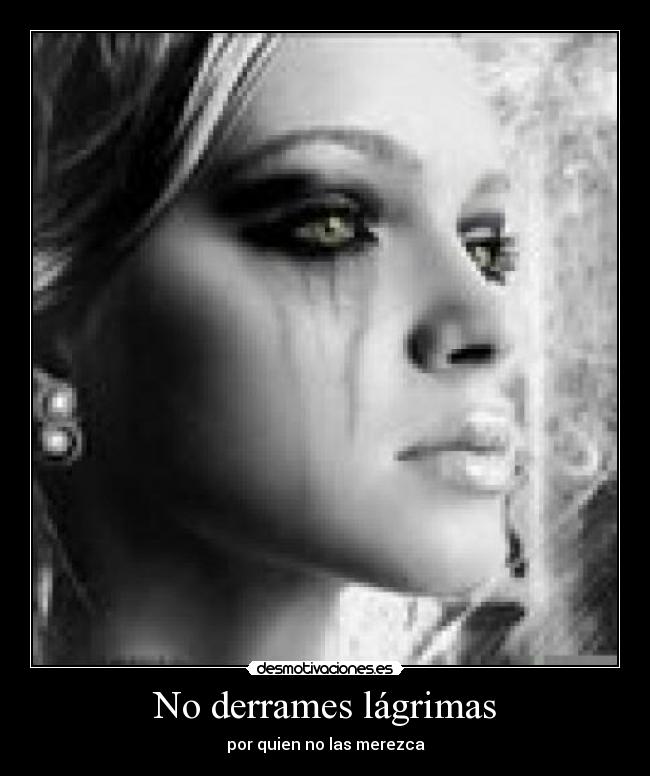 No derrames lágrimas - 
