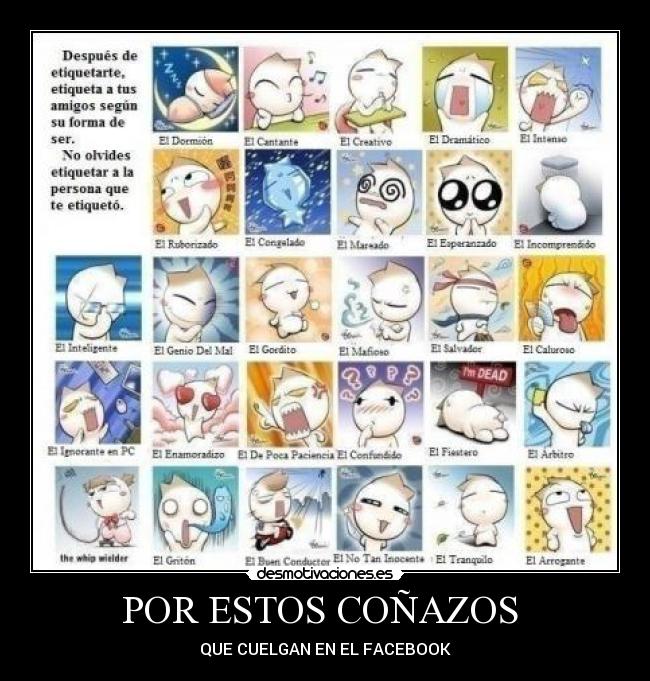 POR ESTOS COÑAZOS -