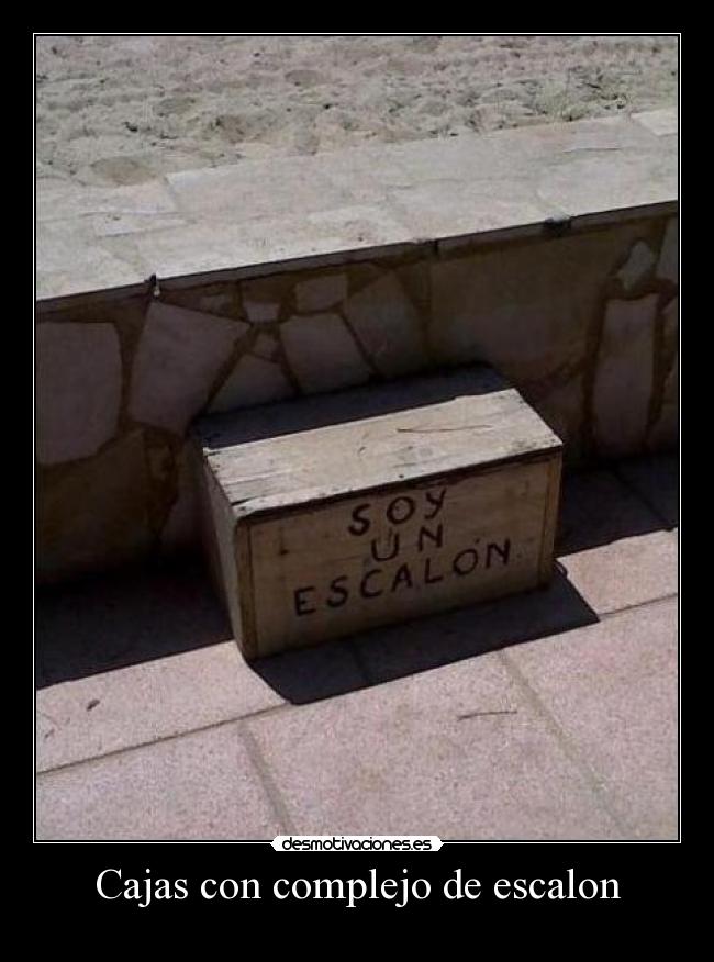 Cajas con complejo de escalon -