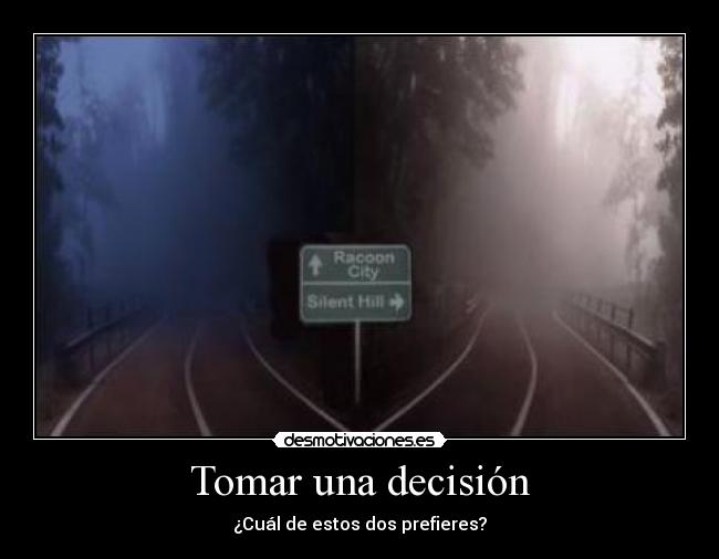 Tomar una decisión -