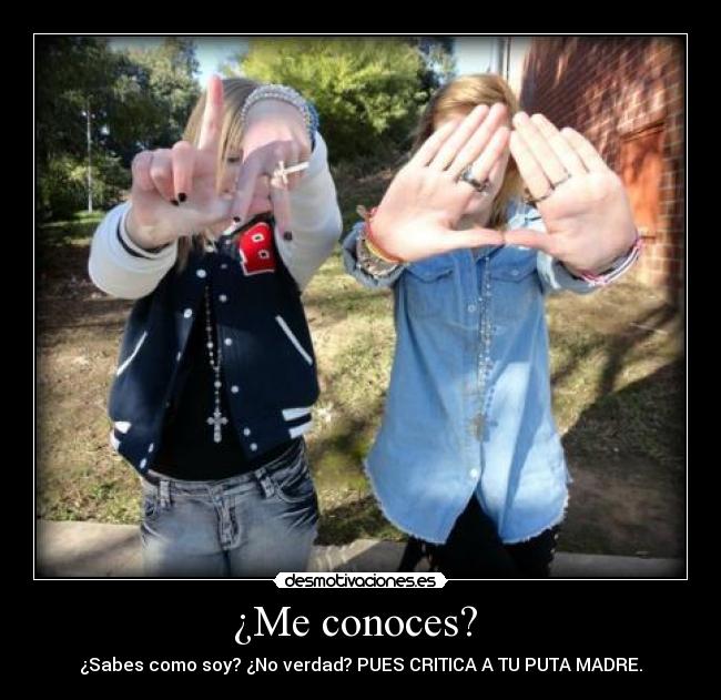 ¿Me conoces?  - 