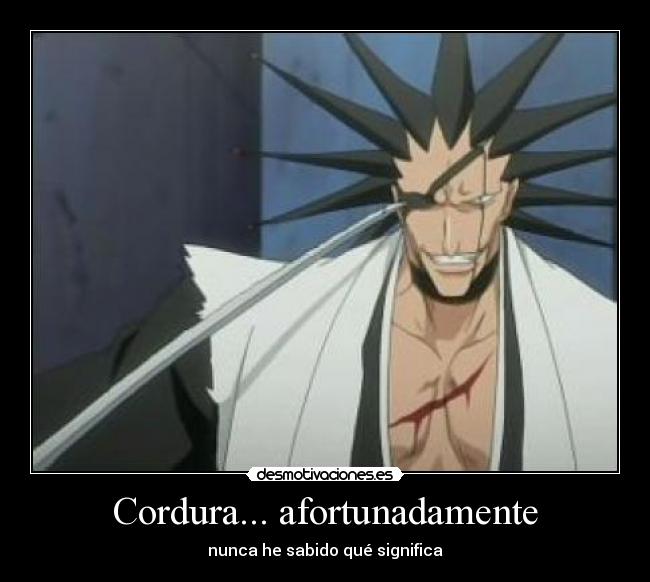 Cordura... afortunadamente - 