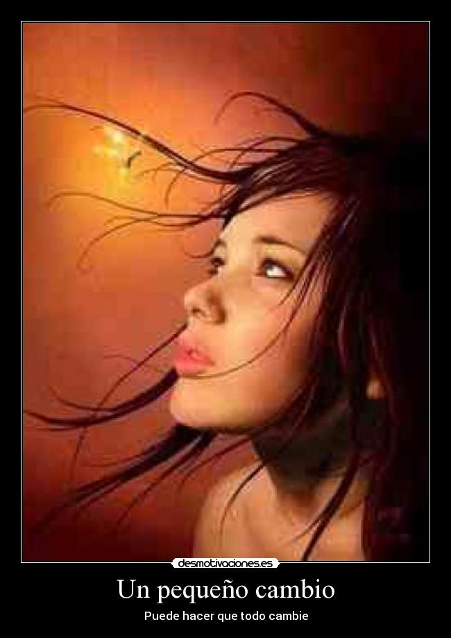 Un pequeño cambio -