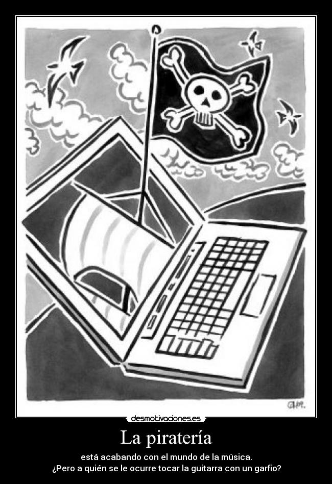 La piratería - 