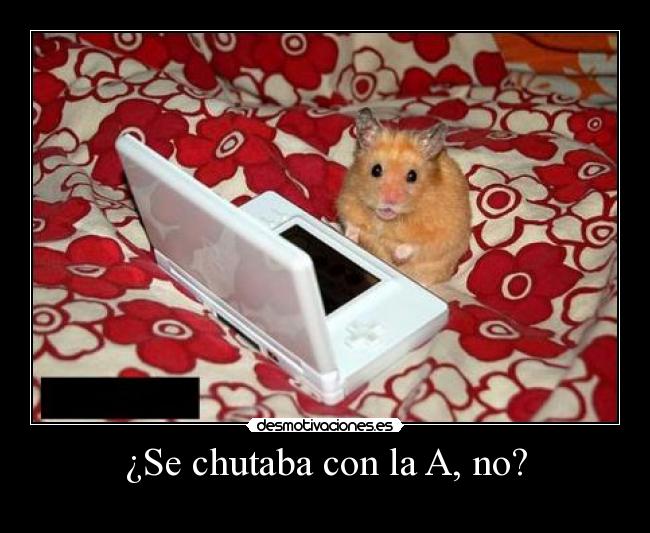 ¿Se chutaba con la A, no? - 