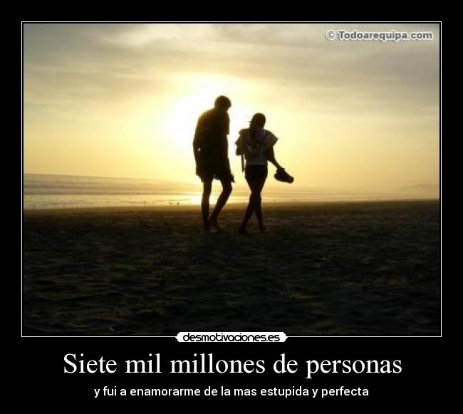 Siete mil millones de personas -