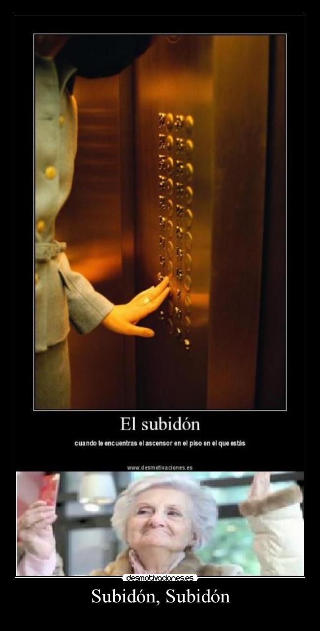 Subidón, Subidón -