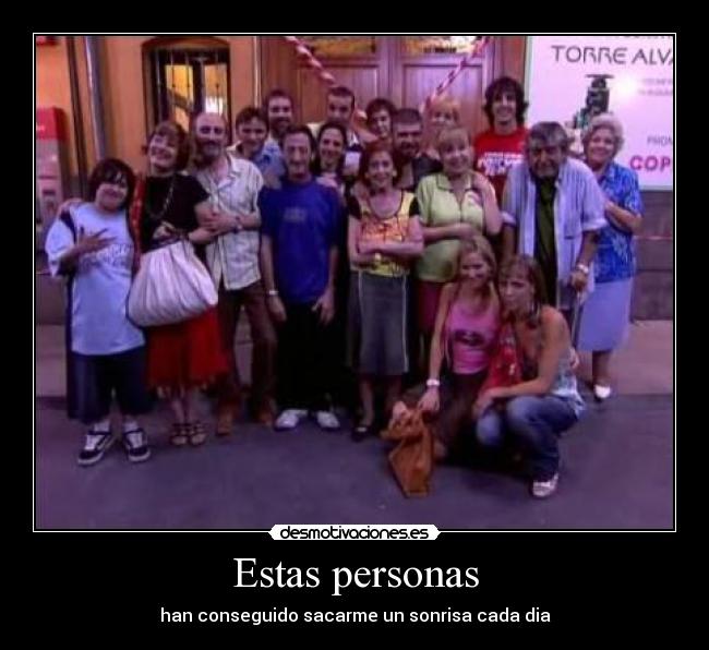 Estas personas -