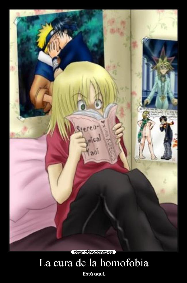 La cura de la homofobia - Está aquí.