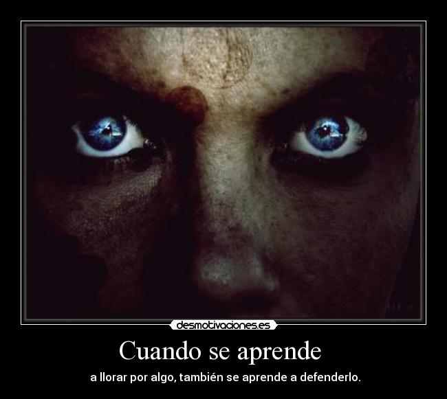 Cuando se aprende  - 