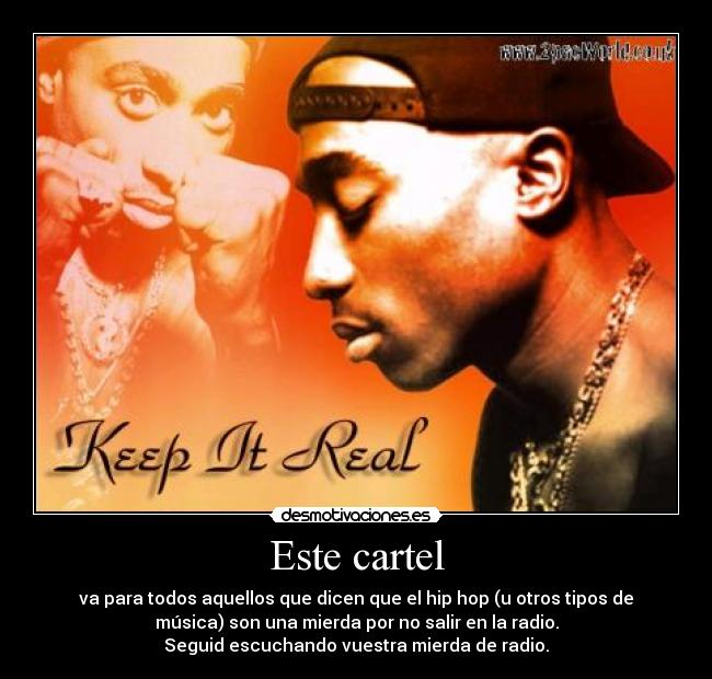 carteles musica cartel hip hop radio desmotivaciones