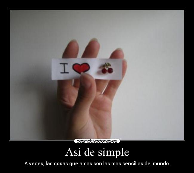 carteles cherry simple mundo amor desmotivaciones