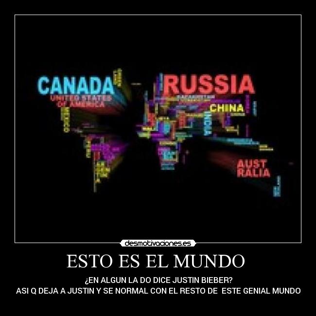 ESTO ES EL MUNDO  - 