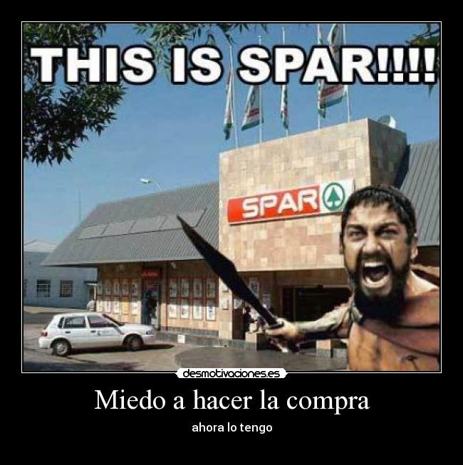 Miedo a hacer la compra - 