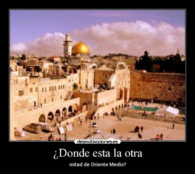 ¿Donde esta la otra -