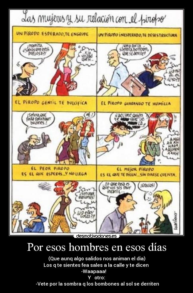 carteles por esos hombres desmotivaciones