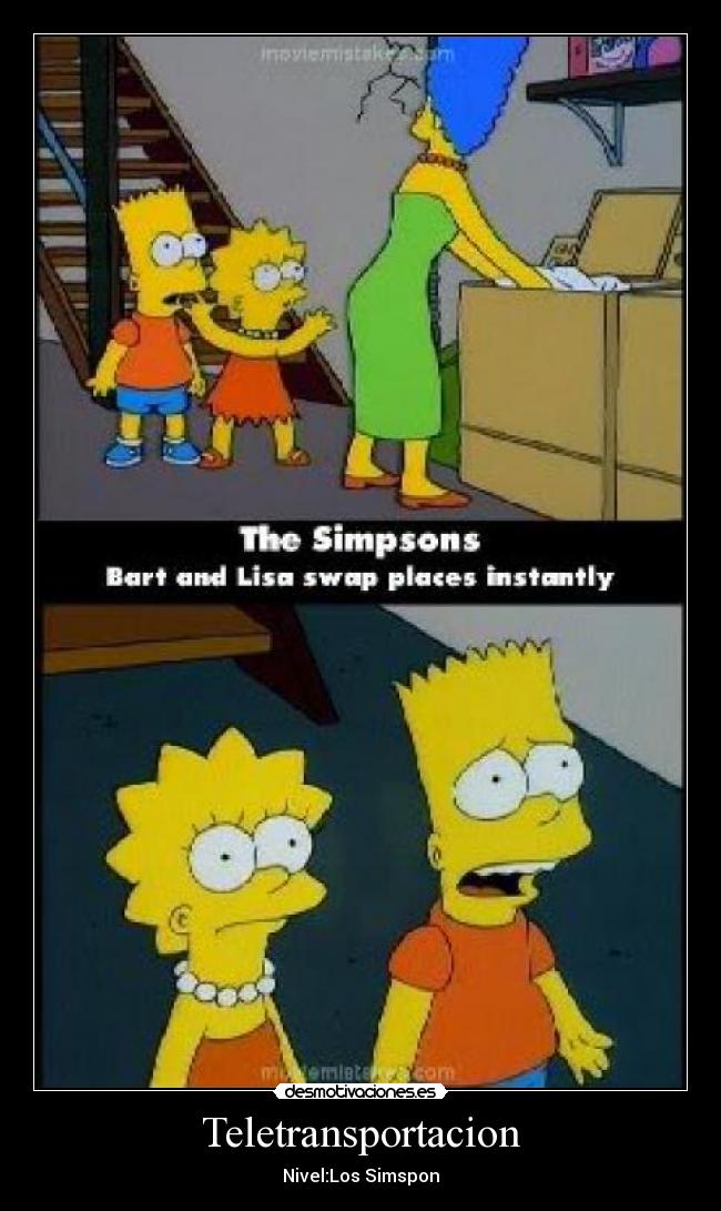 Teletransportacion - Nivel:Los Simspon