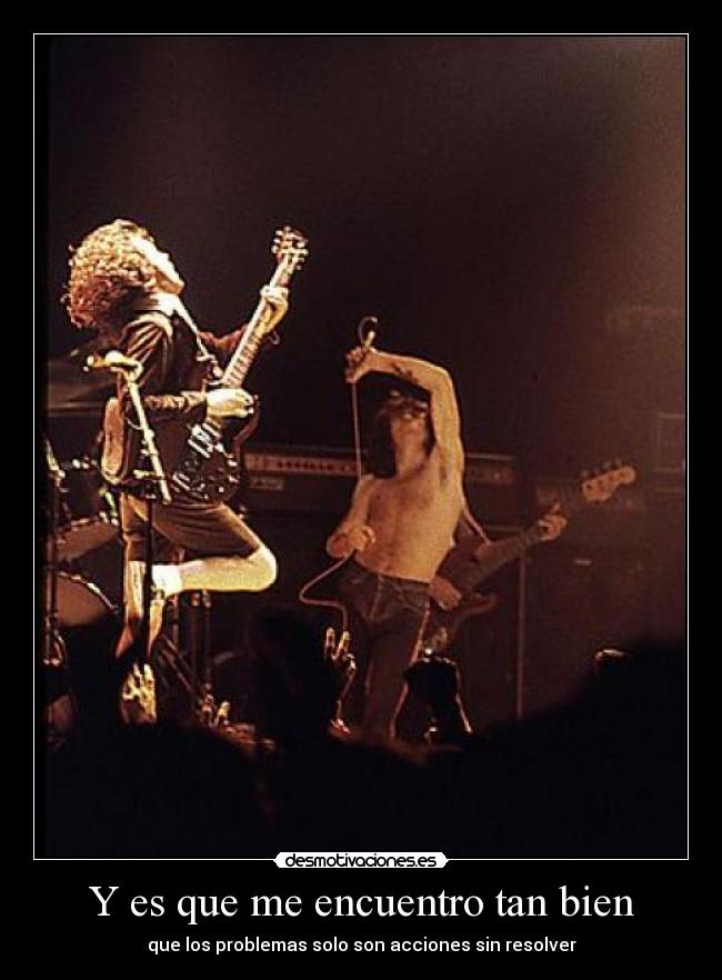 Y es que me encuentro tan bien -