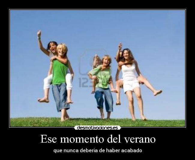 Ese momento del verano - 