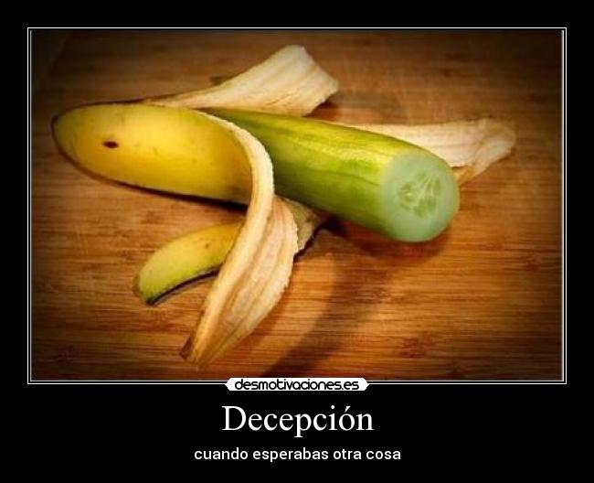 Decepción -
