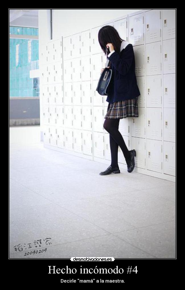 Hecho incómodo #4 -