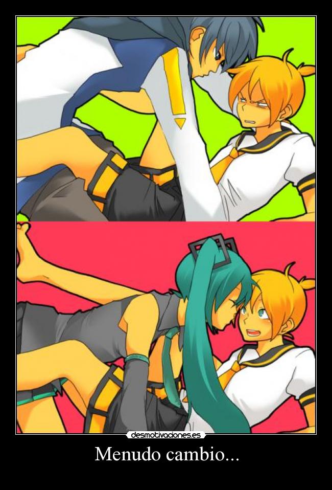 Menudo cambio... -