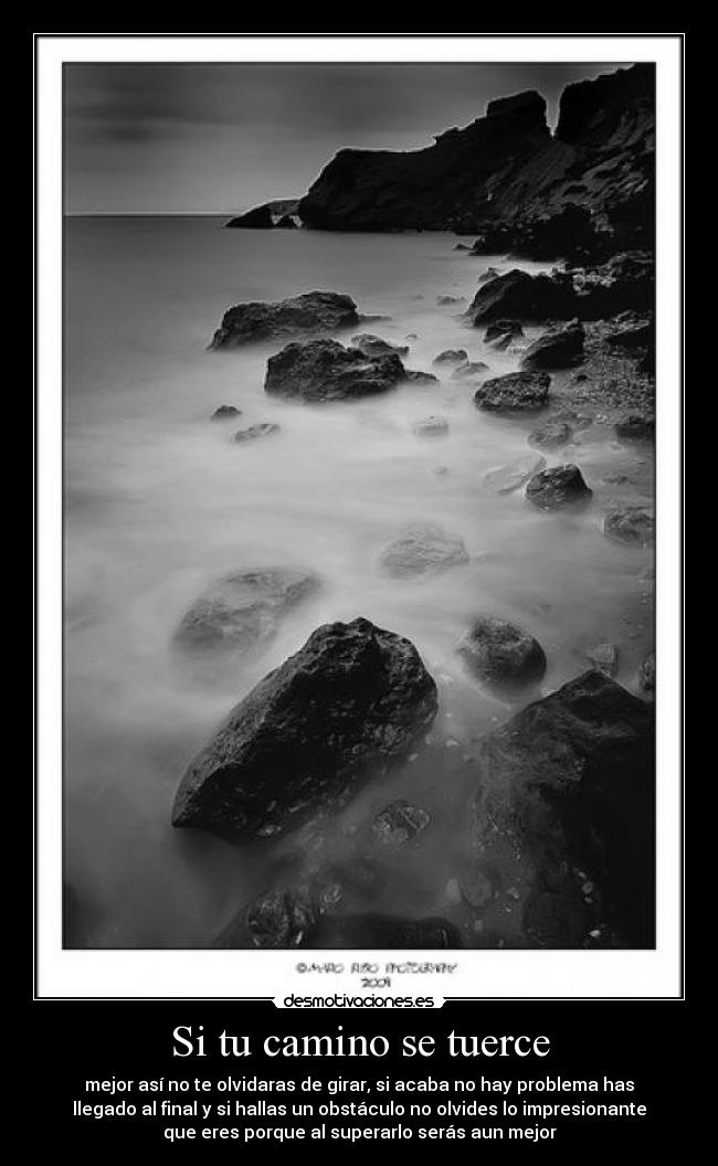 Si tu camino se tuerce - 