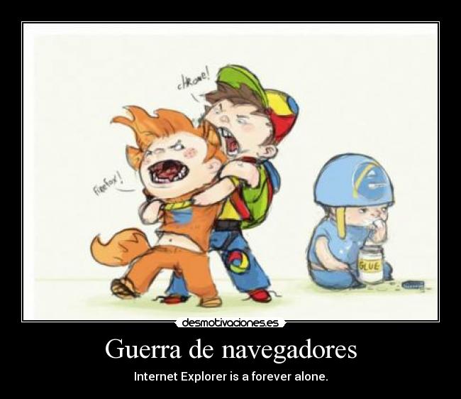carteles guerra navegadores desmotivaciones