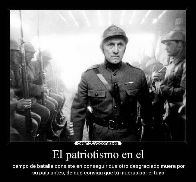 El patriotismo en el - 